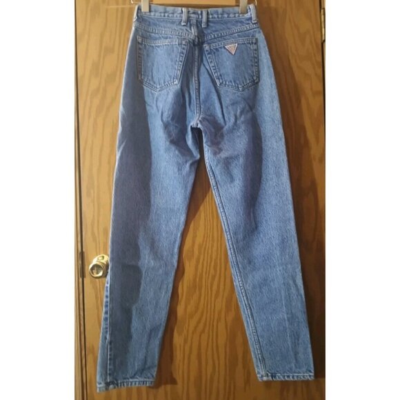 Vintage 80s Size 30 Guess Jeans by George Marciano Straight Leg Jeans 27x32 - Picture 2 of 8